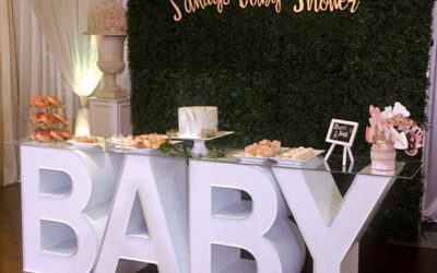 Marquee Letters in Toronto for Baby Showers