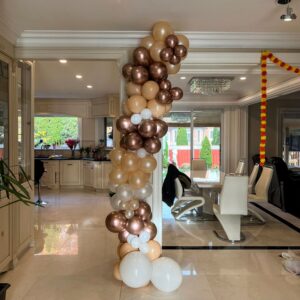 House league parties: Balloon decor company in Peel at sports parties