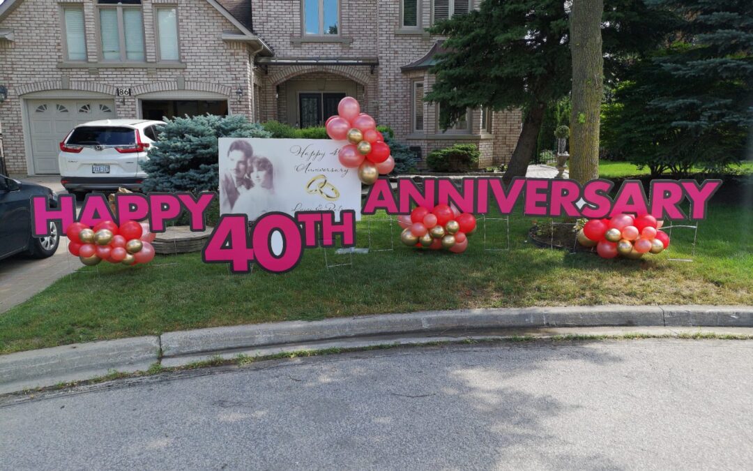 Celebrate Anniversaries with Balloon Arrangements in Hamilton