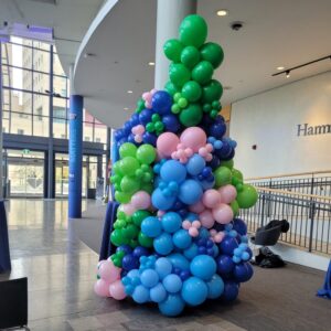 Choose the color of product launches balloon decor in Scarborough