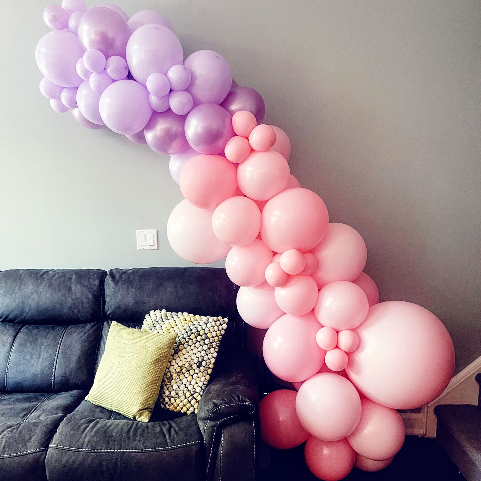 Half arch Brampton balloon decor