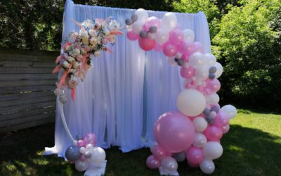 Decorating with Balloon Garland in Oakville