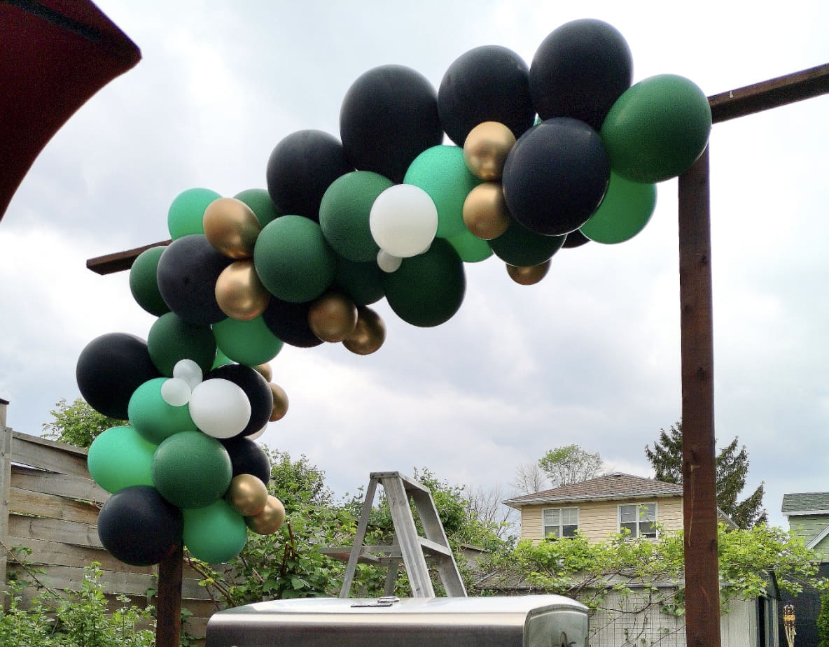 ancaster balloon garland