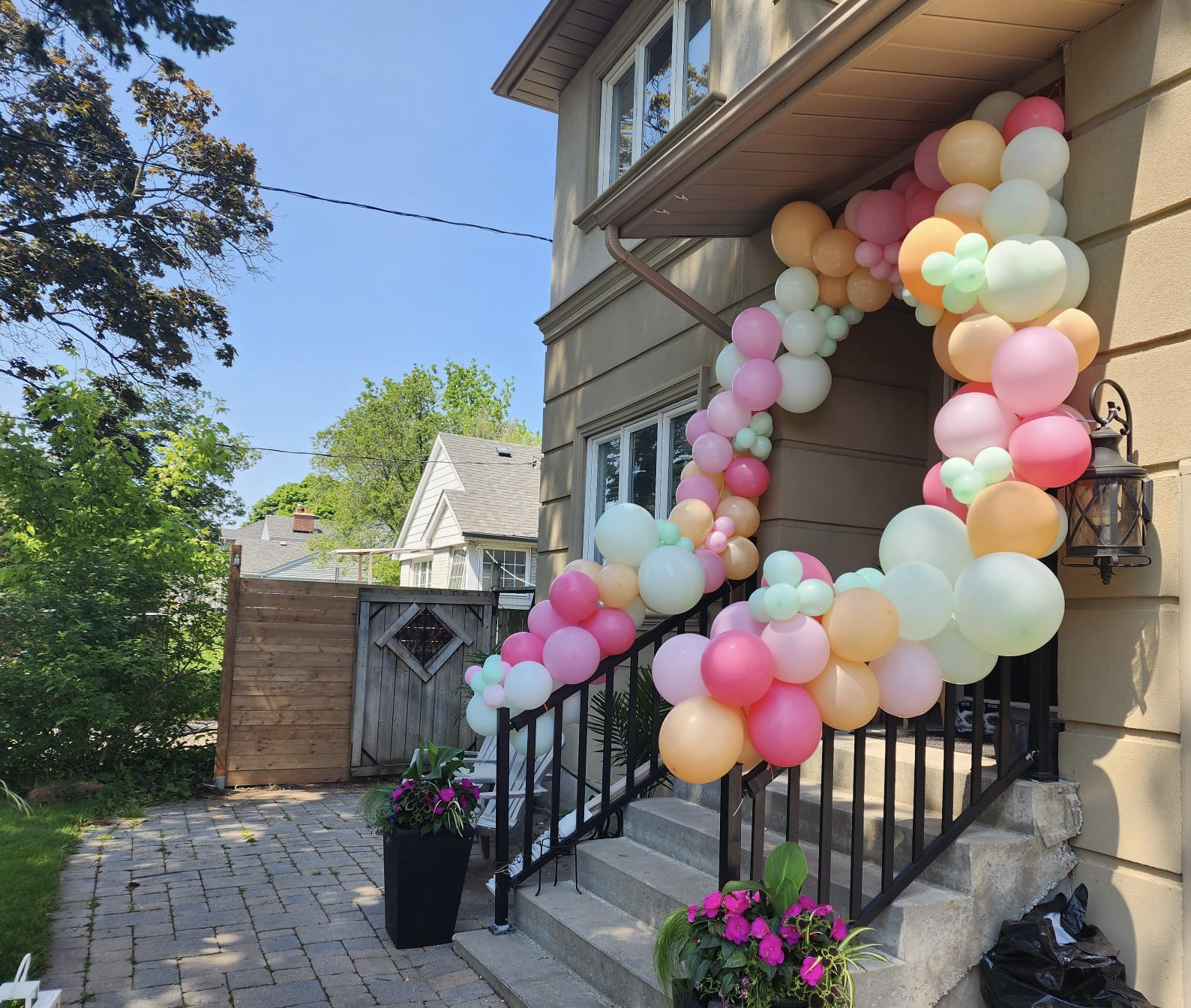 brighton balloon garland