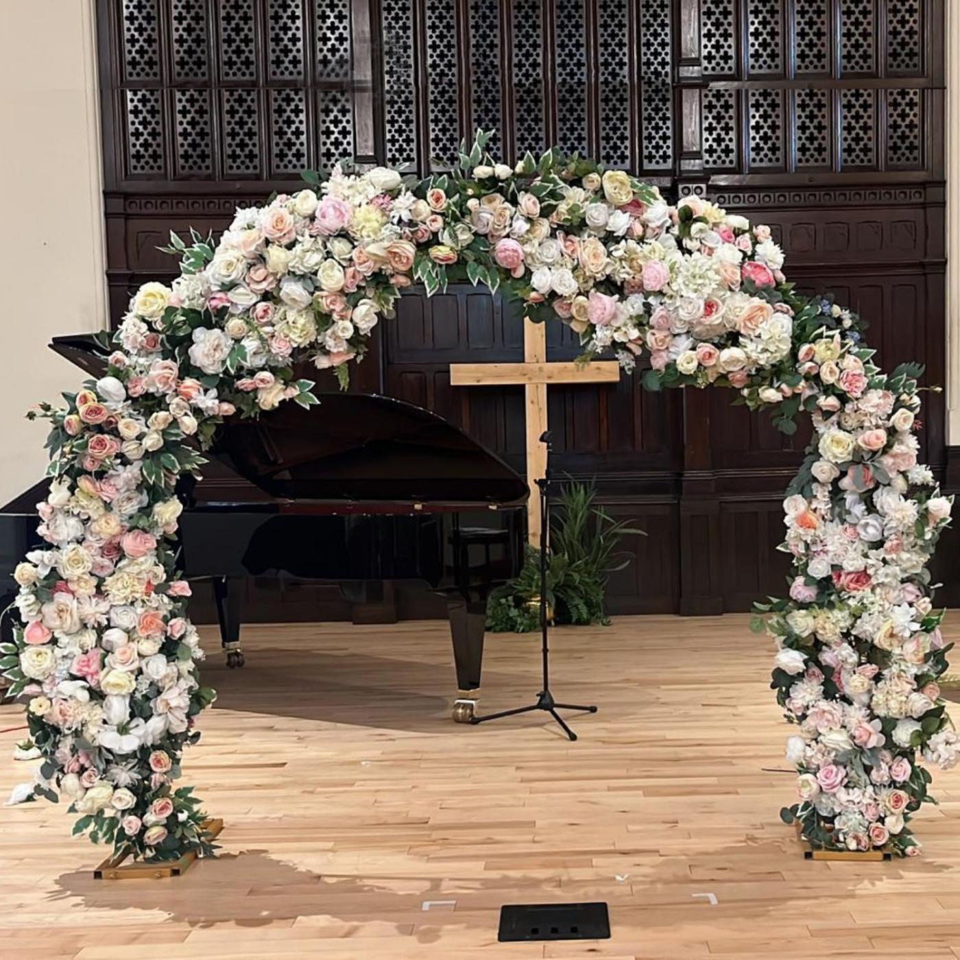 Mixed Flower Archway Rental