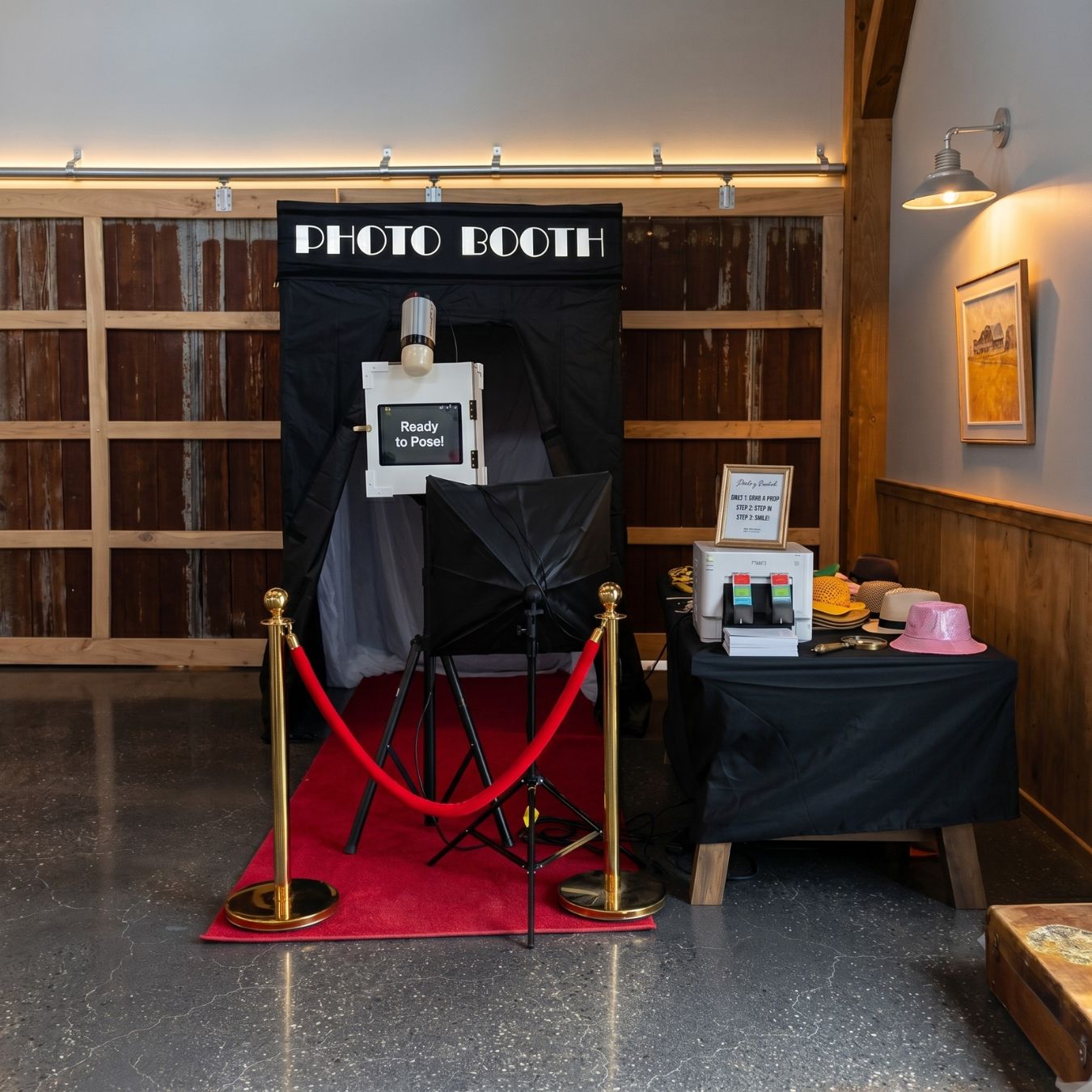 Enclosed Photo Booth Enclosed Photo Booth